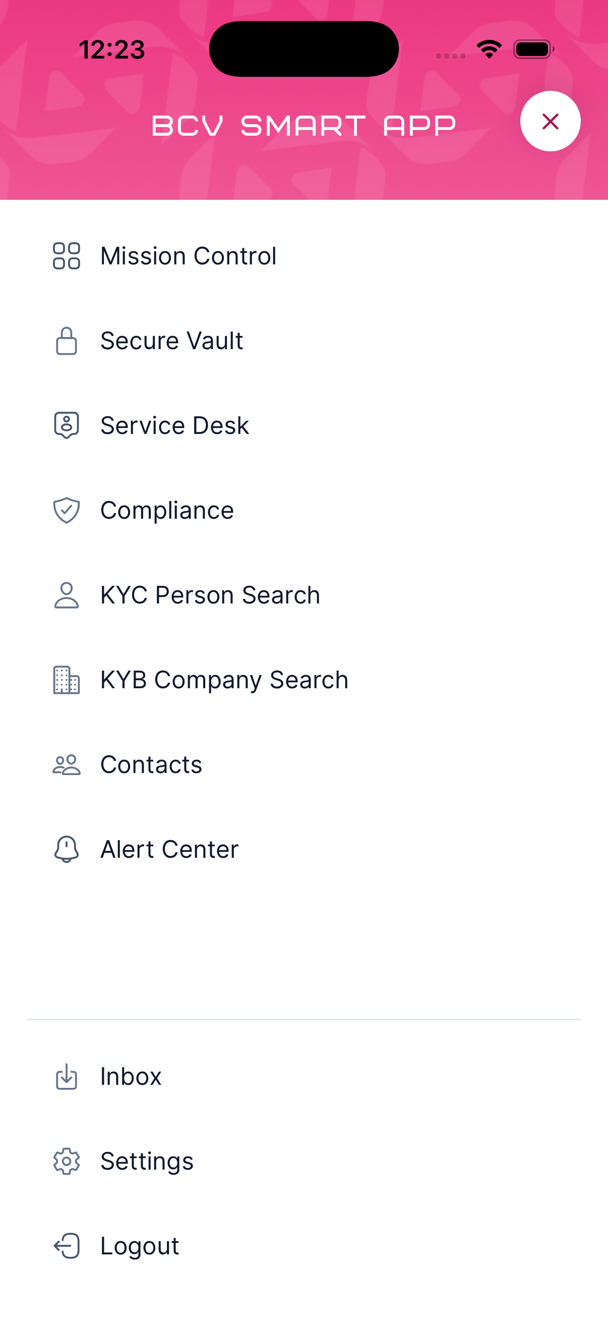 BCV Smart App – screen 4