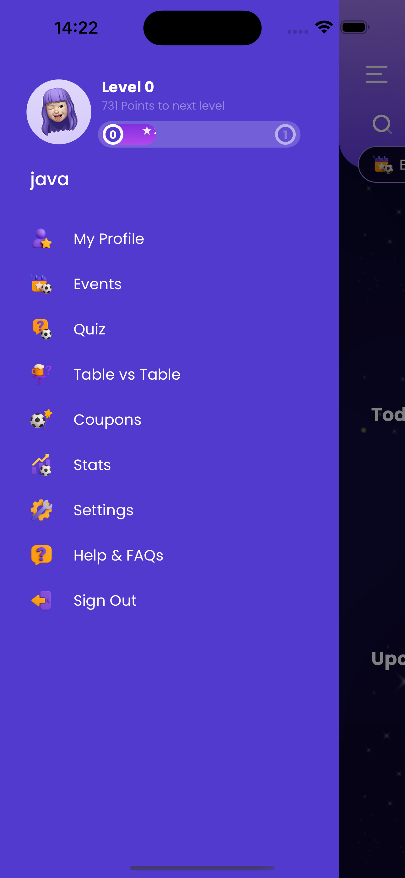 PlayActive app – detail